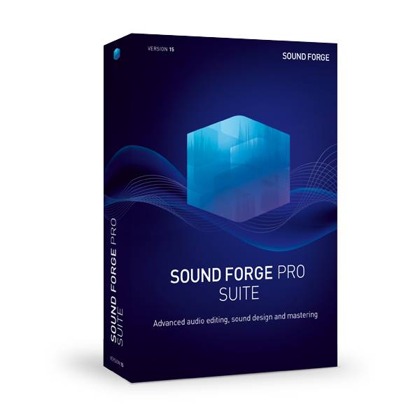 SOUND FORGE Pro 15 Suite