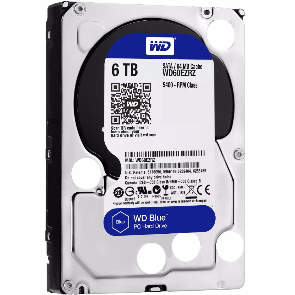 Жесткий диск Western Digital HDD 6000Gb 3.5" SATA III WD60EZRZ