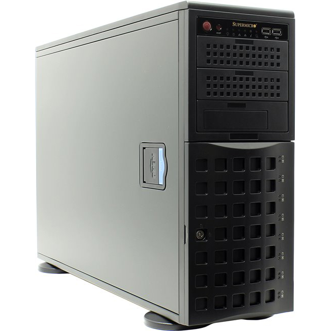 Корпус для сервера SuperMicro CSE-745TQ-R800B Big-Tower 2x800W черный