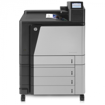 Принтер HP Color LaserJet Enterprise M855xh (A3, 600 dpi, ImageREt 4800, 46ppm, Duplex, 1Gb, 5trays 4x500+100, Enc.HDD320Gb, USB2.0/GigEth/JetLink/FIH