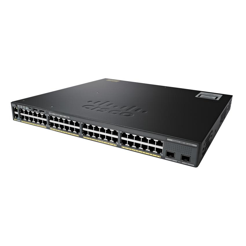 Коммутатор Cisco WS-C2960X-48TS-LL Catalyst 2960-X 48 GigE, 2 x 1G SFP, LAN Lite