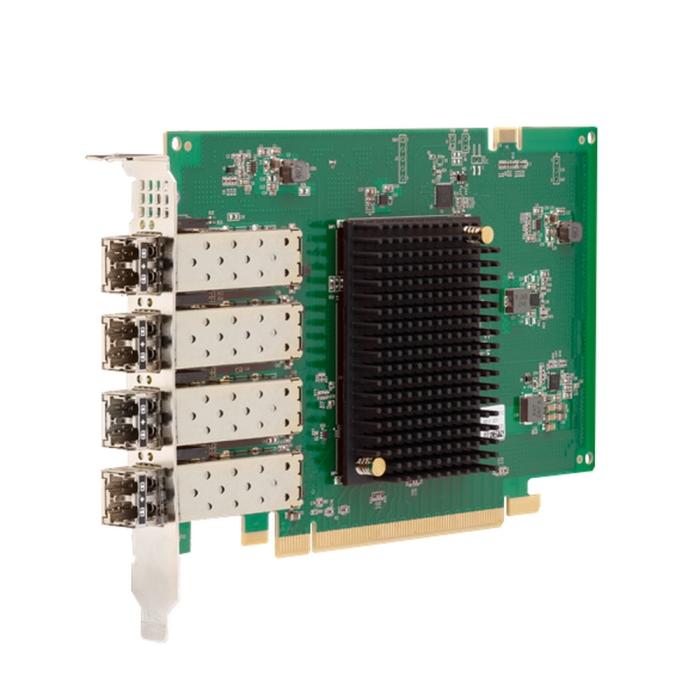 Сетевой адаптер Emulex LPe31004-M6 Gen 6 (16GFC), 4-port, 16Gb/s, PCIe Gen3, Upgradable to 32GFC (011377) {5}