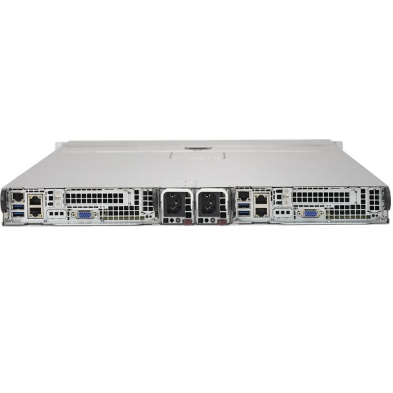 Сервер Supermicro SYS-1028TP-DC1FR - 1U, 2-node*(2xLGA2011-R3/iC612/16xDDR4/4x2.5"HDD/SAS/2x1GbE) 2x1000W-27465
