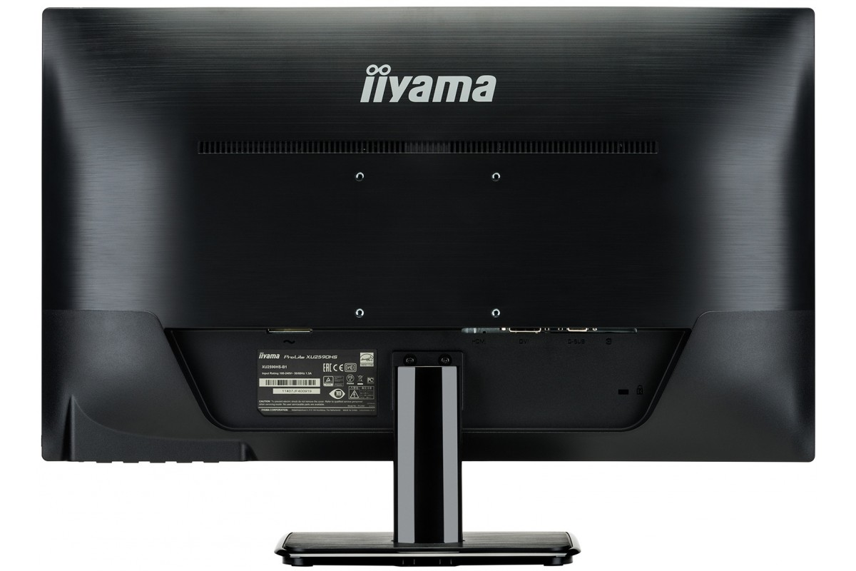 Монитор Iiyama 25" ProLite XU2590HS-B1 черный IPS LED 5ms 16:9 DVI HDMI M/M матовая 1000:1 250cd 178гр/178гр 1920x1080 D-Sub FHD 4.4кг-13995