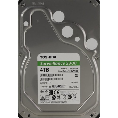 Жесткий диск Toshiba HDD 4000Гб 3.5" SATA III HDWT140UZSVA
