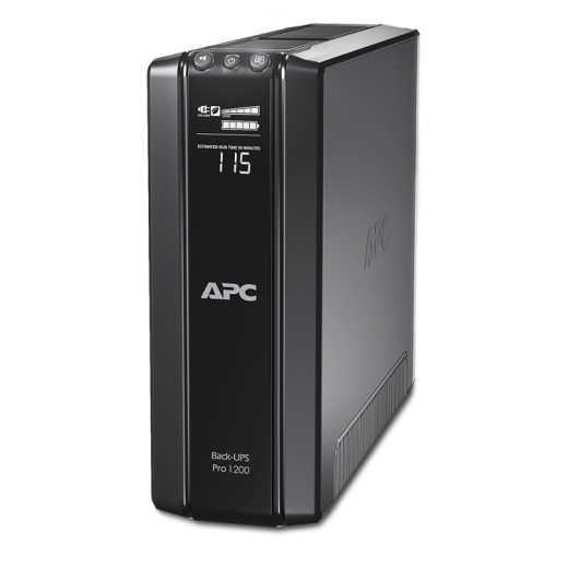 ИБП APC Back-UPS Pro Power Saving, 1200VA/720W, 230V, AVR, 6xRus outlets (3 Surge & 3 batt.), Data/DSL protrct, 10/100 Base-T, USB, PCh, user repl. ba