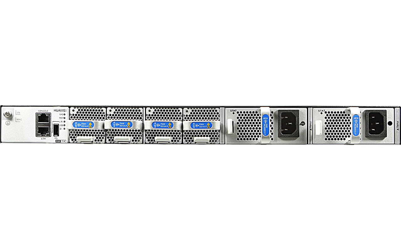 Коммутатор Huawei CloudEngine CE6881-48S6CQ-B (02352QGG / 88035UPQ), включая: - Коммутатор Huawei CloudEngine CE6881-48S6CQ-B (48x 10GE SFP+ ports, 6x 100GE QSFP28 ports; Forwarding: 940Mbps; Switching-40349