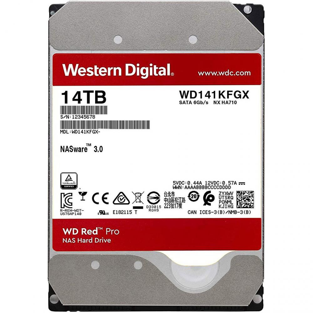 Жесткий диск Western Digital HDD 3.5" 14000 GB WD141KFGX