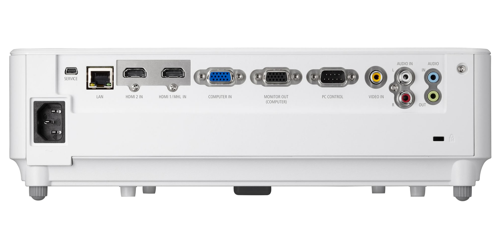 Проектор NEC projector V302X DLP, 1024x768 XGA, 3000lm, 10000:1, mini D-Sub, HDMI, RCA, RJ-45, Lamp:6000hrs-11693