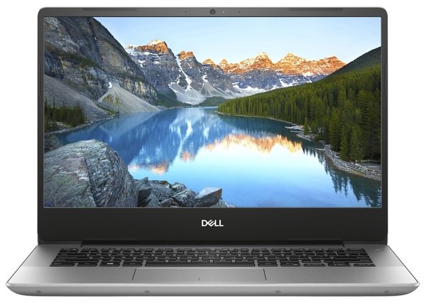 Ноутбук Dell Inspiron 5480 Core i5 8265U/8Gb/SSD256Gb/nVidia GeForce MX250 2Gb/14"/IPS/FHD (1920x1080)/Windows 10/silver/WiFi/BT/Cam 5480-8429
