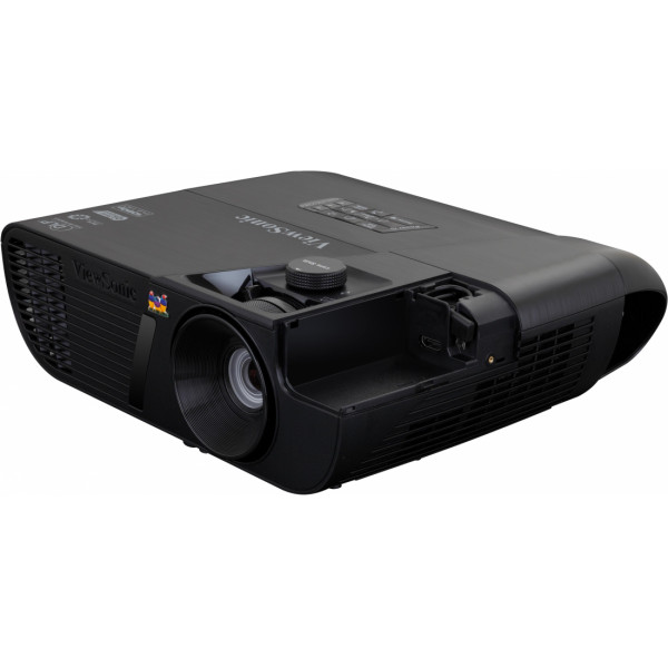 Проектор ViewSonic Pro7827HD DLP, Full HD 1920x1080, 2200Lm, 22000:1, VGA, 3*HDMI/2*MHL, USB, mini-USB, LAN, 10W speaker, mic, 144Hz 3D, Lamp life 650-26458