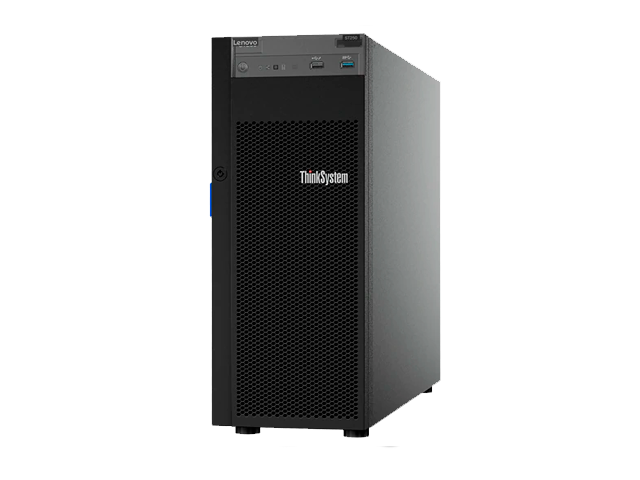 Lenovo ThinkSystem ST250 - в корпусе Tower - Xeon E-2124 3,3 ГГц - 16 ГБ - HDD 2 x 1 ТБ