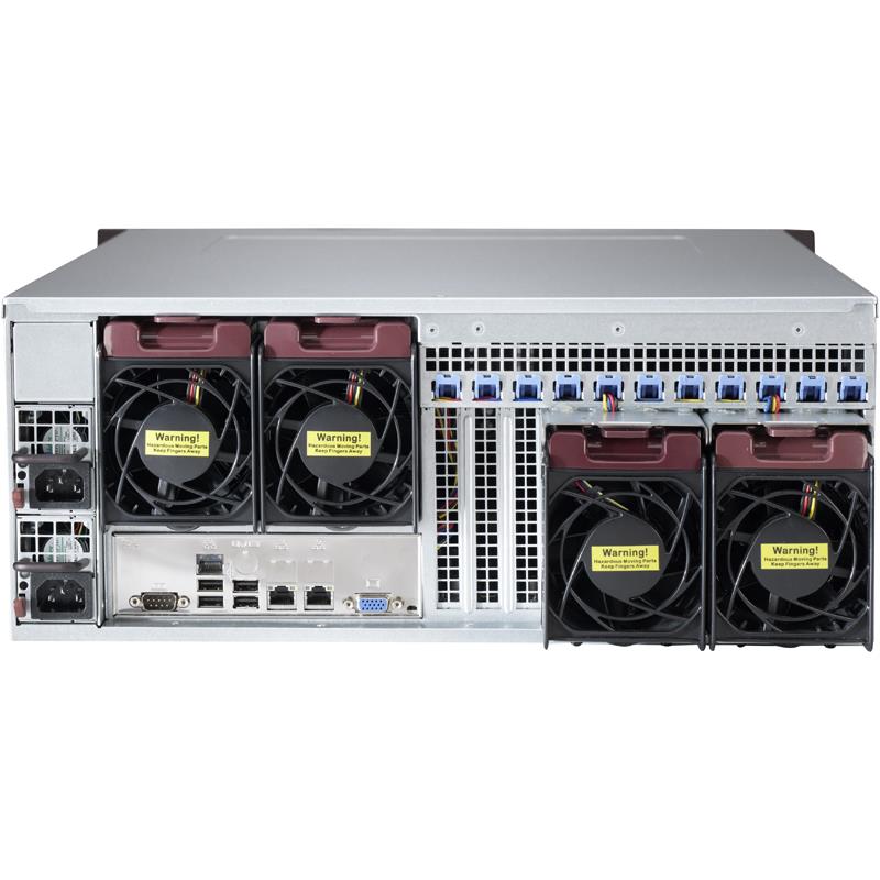 Корпус SuperMicro CSE-842XTQ-R606B 600W Redundant Power Supplies Platinum Level (94%),5x 3.5" Hot-swap HDD Bays,3x 5.25" Peripheral Drive Bays,1x Slim-43256