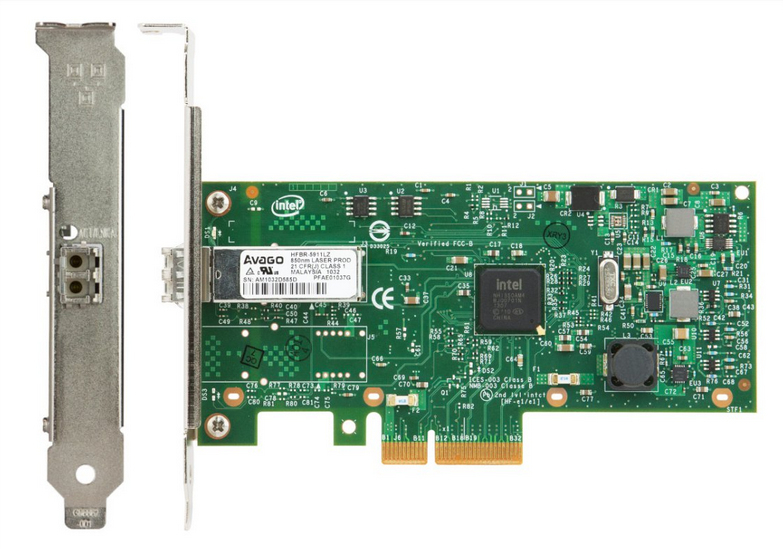 Сетевой адаптер ThinkSystem I350-F1 PCIe 1Gb 1-Port SFP Ethernet Adapter 7ZT7A00533