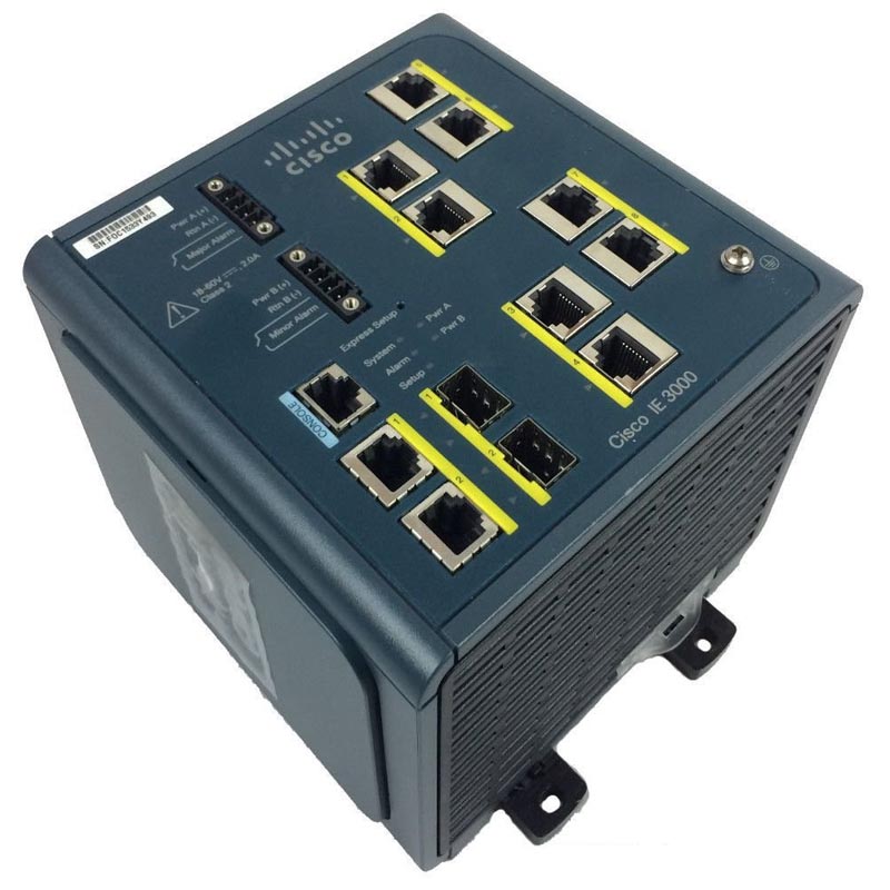 Коммутатор Cisco IE 3000 Switch, 8 10/100 + 2 T/SFP-4942