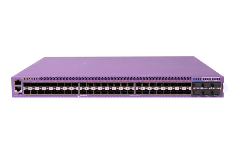 Коммутатор Extreme X690 base unit with 48 1Gb/10Gb SFP+ ports, 2 10Gb/40Gb QSFP+ ports, 4 10Gb/25Gb/40Gb/50Gb/100Gb capable QSFP28 ports, 2 unpopulated power supplies slots, 6 unpopulated fan module slots, ExtremeXOS Advanced Edge License