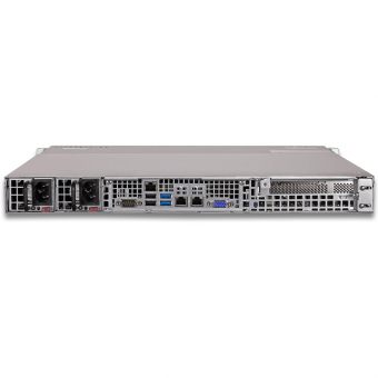 Сервер Supermicro SYS-6018R-MT - 1U, 480W, 2xLGA2011-R3, iC612, 8xDDR4, 4x3.5" HDD, 2xGbE, IPMI-27858