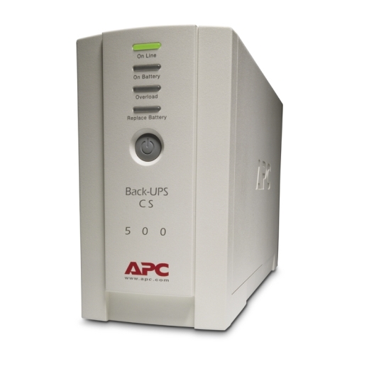 ИБП APC Back-UPS CS 500VA/300W, 230V, 4xC13 outlets (1 Surge & 3 batt.), Data/DSL protection, USB, PCh, user repl. batt., 2 year warranty