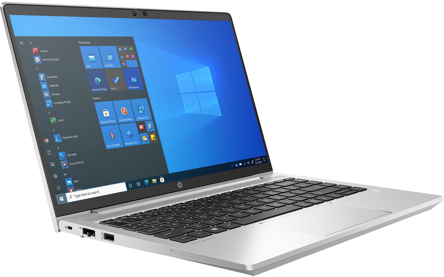Ноутбук HP ProBook 640 G8 Core i5 1135G7/8Gb/SSD256Gb 620/14" UWVA/FHD (1920×1080)/4G/Windows 10 Professional 64/silver/WiFi/BT/Cam-39397