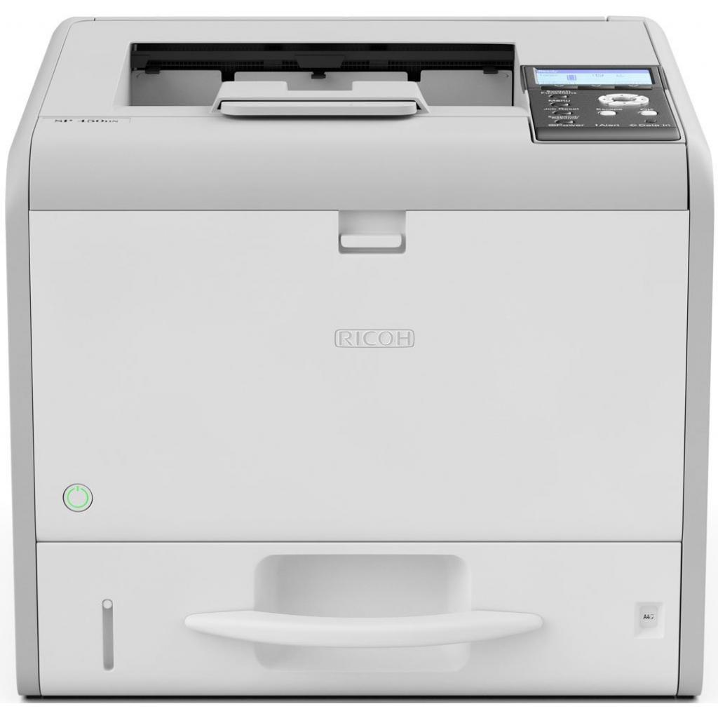 Светодиодный принтер Ricoh SP 450DN (A4,40 стр/мин, дуплекс/сеть, PСL,PS3,USB, стартовый картридж,инструкция)