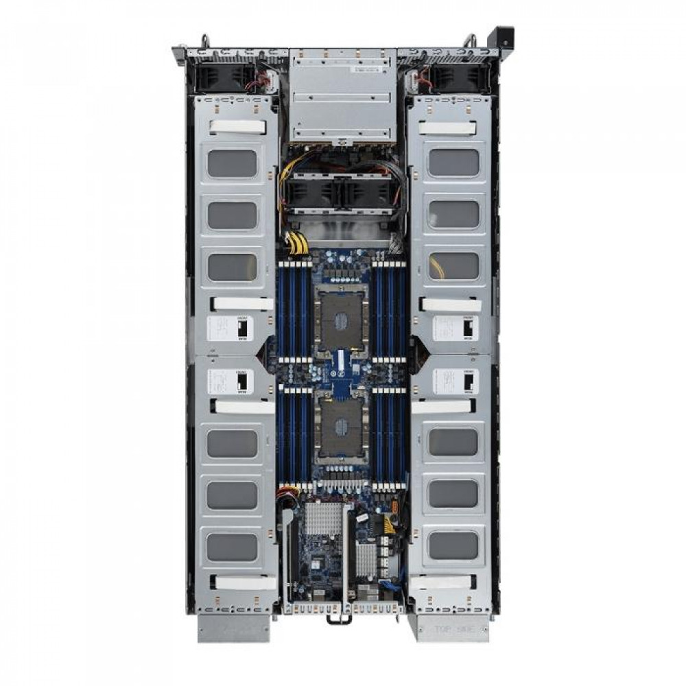 Серверная платформа Gigabyte G291-280 (rev. 100) 2*LGA3647, C621, 24*DDR4(2933), 8*2.5" HS HDD/SSD RAID, 8*PCIE, 2*10Glan, Mlan, 2*USB 3.0, COM, VGA, 2*2200W (6NG291280MR-00-xxx) (263171)-41117