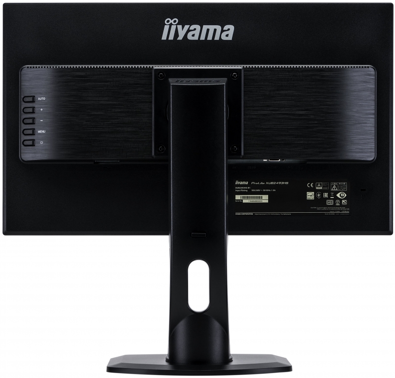 Монитор Iiyama 23.8" ProLite XUB2493HS-B1 черный IPS LED 4ms 16:9 HDMI M/M матовая HAS Pivot 250cd 178гр/178гр 1920x1080 D-Sub DisplayPort FHD 5.4кг-14134