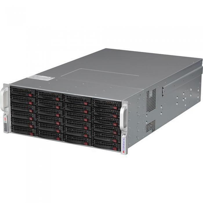 Корпус для сервера Supermicro CSE-847BE2C-R1K28LPB Black 36xSAS/SATA, Enhanced E-ATX 1200W HS 4U RM-41723