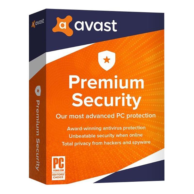 Avast Premium Security for Windows 1 PC, 3 Years  Renewal