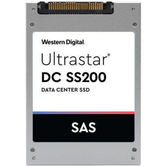Накопитель HGST SSD 2.5'' SAS 480GB Ultrastar SS200 SAS MLC 1DW/D 15mm, 0TS1391