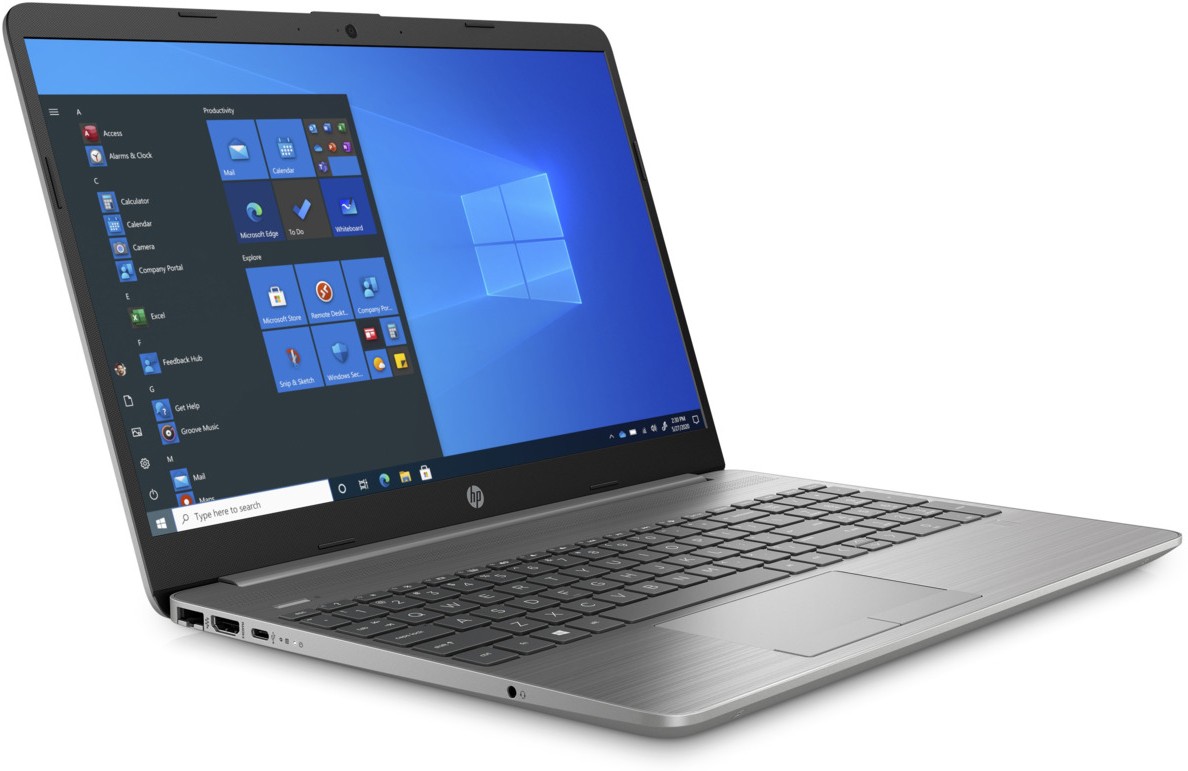 Ноутбук HP 250 G8 Core i7-1065G7 1.3GHz,15.6" FHD (1920x1080) AG,8Gb DDR4(1),512GB SSD,41Wh,1.8kg,1y,Silver,Win10Pro-39352