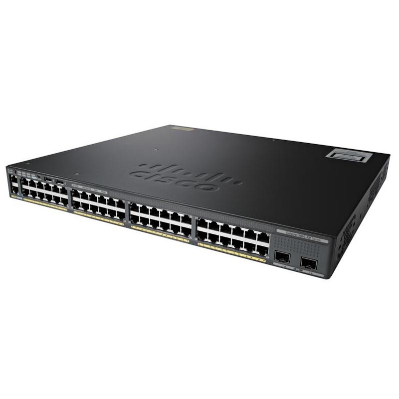 Коммутатор Cisco Catalyst 2960-XR 48 GigE PoE 370W, 2 x 10G SFP+, IP Lite
