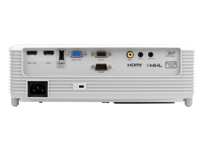 Проектор Optoma X400 (DLP, XGA (1024*768), Full 3D, 4000Lm, 22 000:1, HDMI, MHL, VGA IN, Composite, AudioIN, VGA Out; Audio Out)-10367