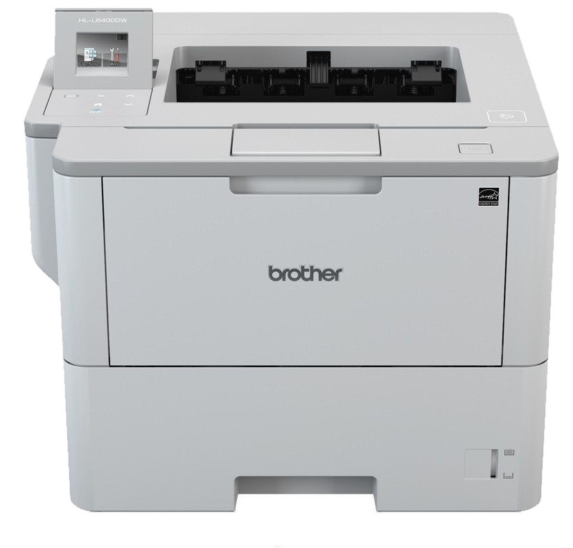 Принтер Brother HL-L6400DW, A4, 50 стр/мин, 512Мб, Duplex, GigaLAN, WiFi, лоток 520л, NFC, USB, старт.картридж 12000стр