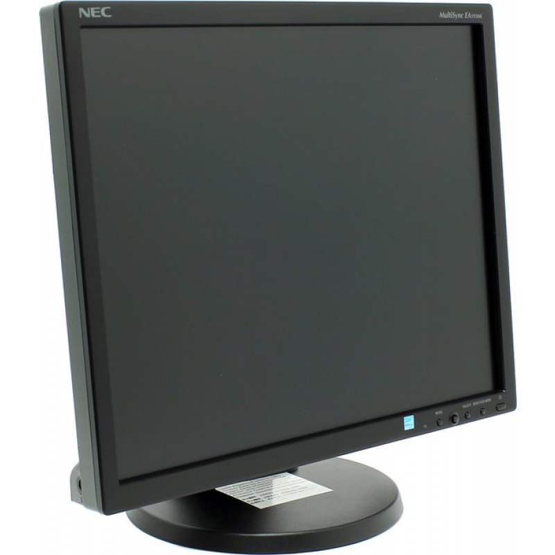Монитор NEC 19" EA193Mi-BK LCD Bk/Bk ( IPS; 5:4; 250cd/m2; 1000:1; 6ms; 1280x1024; 178/178; D-Sub; DVI-D; DP; HAS 110mm; Swiv 45/45; Tilt; Pivot; Spk 