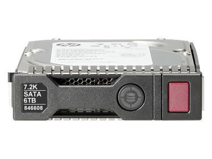 Жесткий диск HPE 6TB 3,5" (LFF) SATA 7.2K 6G Hot Plug SC Midline (for HP Proliant Gen9/Gen10 servers)