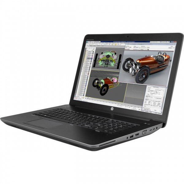 Рабочая станция HP ZBook 17 G3 Core i7-6820HQ 2.7GHz,17.3" FHD (1920x1080) IPS AG,nVidia Quadro M3000M 4Gb GDDR5,16Gb DDR4(2),256Gb SSD Turbo,96Wh LL,FPR,3kg,3y,Black,Win10Pro-15525