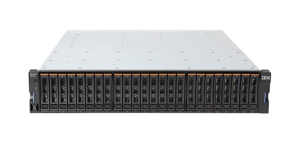 Система хранения данных Lenovo Storwize V3700 V2 x12 6x6Tb 7.2K 3.5 NL SAS 2x800W LFF Control Enclosure (6535EC1/1) 6535EC1-1