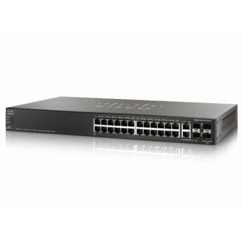 Коммутатор Cisco SG550X-24MP 24-port Gigabit PoE Stackable Switch SG550X-24MP-K9-EU