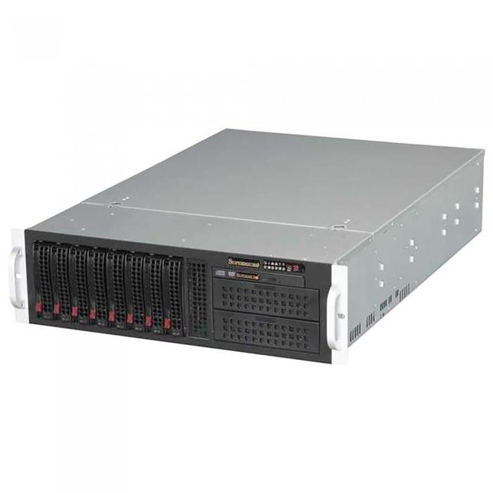 Корпус SuperMicro CSE-835BTQ-R1K28B 3U, ATX и E-ATX (13.68" x 13"), 8x 3.5" SAS/SATA Hot-Swap HDD, 2x 5.25", четыре 80мм вентилятора, 7 полноразмерных-41650