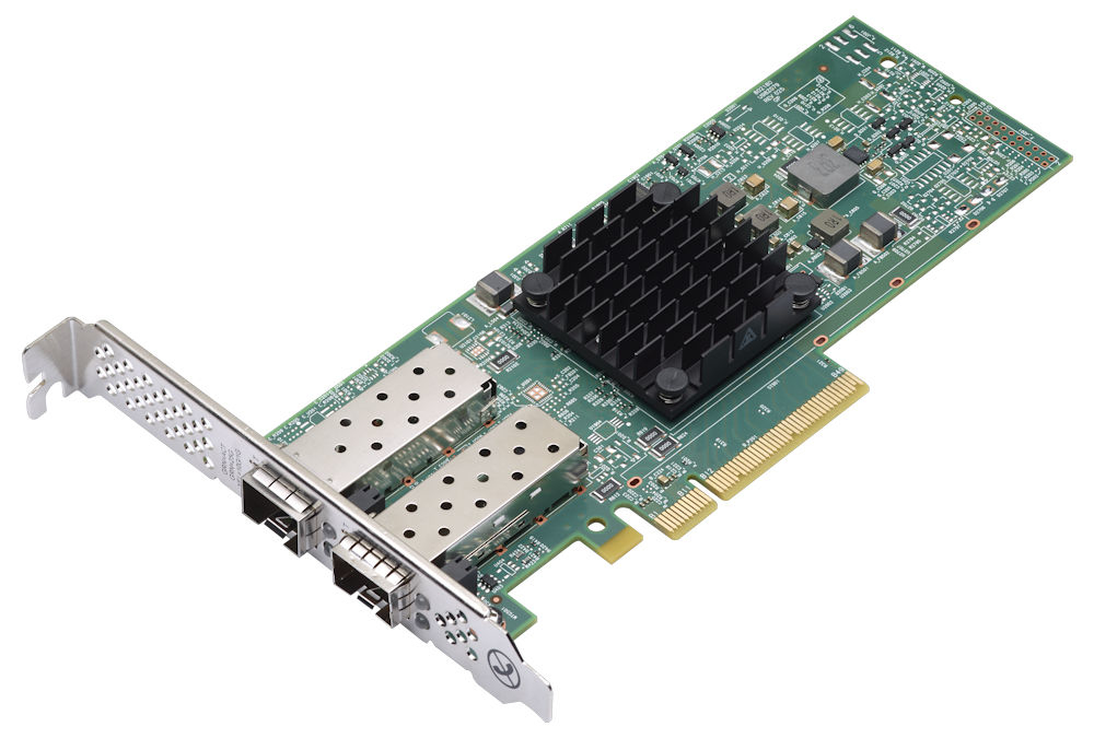 Сетевой адаптер ThinkSystem Broadcom 57414 10/25GbE SFP28 2-port PCIe Ethernet Adapter 4XC7A08238