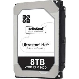 Жесткий диск HGST SATA 8TB 7200RPM 6GB/S 256MB DC HC510 0F27457 WD
