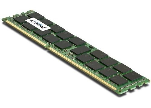 Оперативная память Crucial 16GB DDR3 1600 MT/s (PC3-12800) DR x4 RDIMM 240p