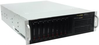 Корпус SuperMicro CSE-835TQ-R920B 3U, for motherboard size - E-ATX and ATX, 8x 3.5" Hot-swap SAS2/SATA3, 2x 5.25" Drive Bays & 1x Slim DVD-ROM, 920W R