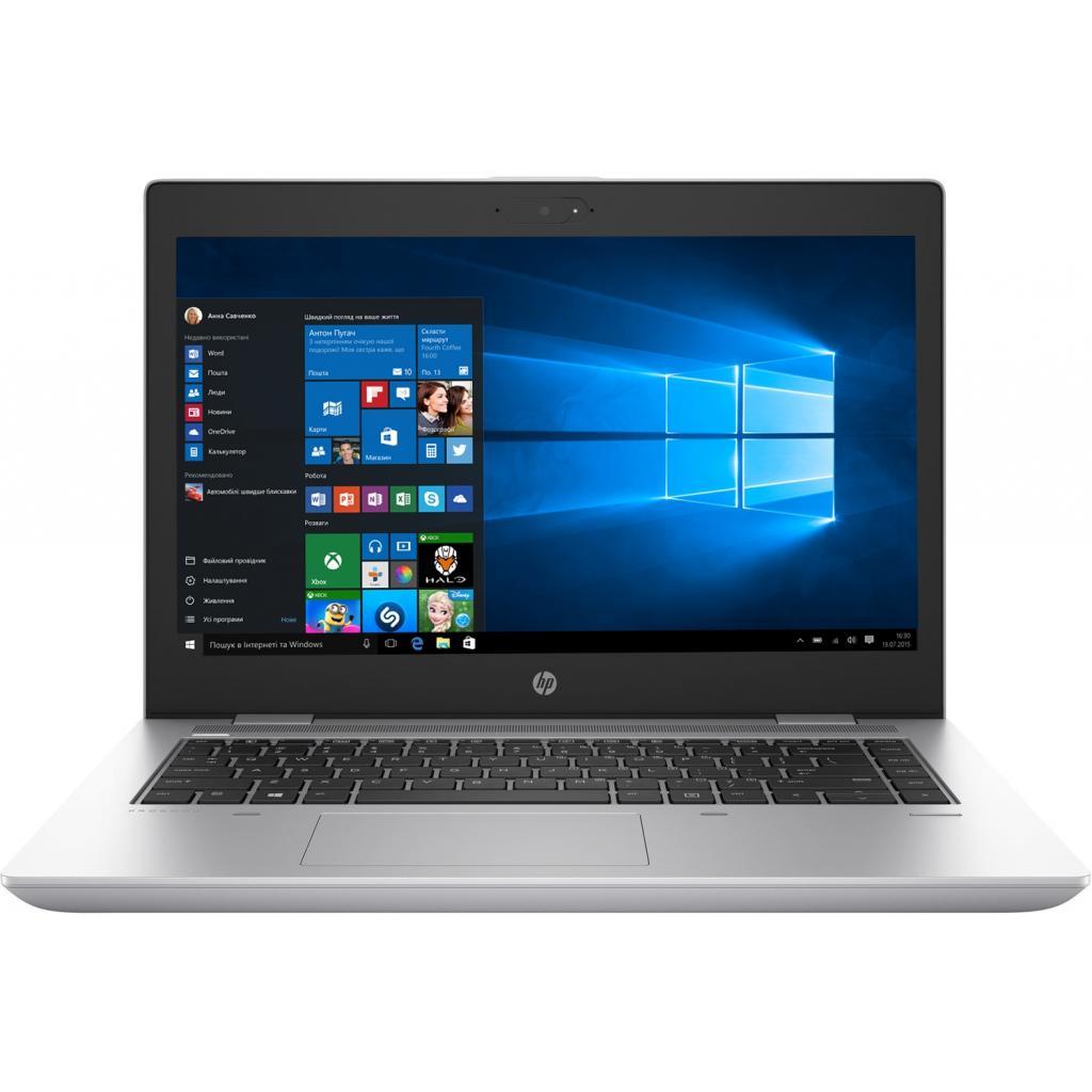 Ноутбук HP ProBook 640 G4 Core i5-8250U 1.6GHz,14" FHD (1920x1080) IPS AG,4Gb DDR4(1),128Gb SSD,48Wh,FPR,1.8kg,1y,Silver,Win10Pro
