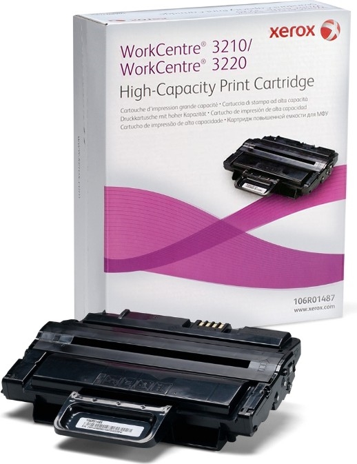 Тонер Картридж Xerox 106R01487 черный (4100стр.) для Xerox WC 3210/3220
