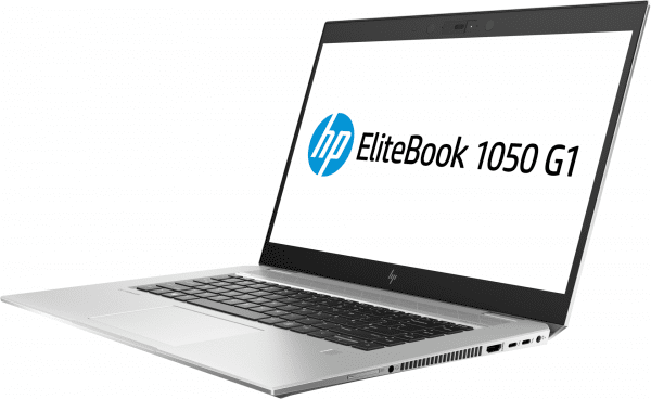 Ноутбук HP EliteBook 1050 G1 Core i7-8750H 2.2GHz,15.6" FHD (1920x1080) IPS Sure View IR AG,nVidia GeForce GTX 1050 4Gb GDDR5,16Gb DDR4-2666(1),512Gb SSD,64Wh,FPR,B&O audio,2.1kg,3y,Silver,Win10Pro-15603