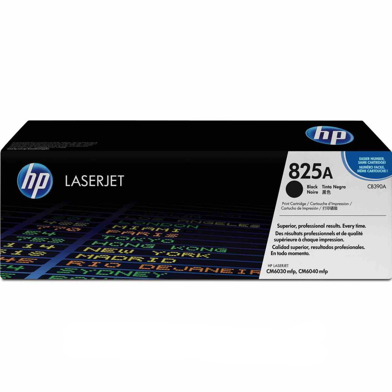 Тонер-картридж HP Color LaserJet CB390A Black Print Cartridge