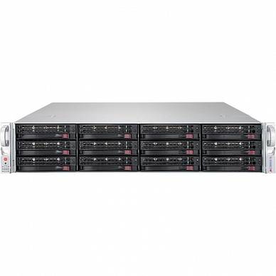 Сервер Supermicro SYS-6029P-WTRT - 2U, 2x1200W, 2xLGA3647, iC622, 12xDDR4, 12x3.5" bays, 2x10GbE, IPMI