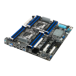 Материнская плата Socket 2*LGA2011-3, C612, 16*DDR4 ECC(2133), M.2, 3*PCI-Ex16, 4*GLan, 10*SATA 6G RAID/SAS, D-Sub, 2*USB 3.0 Z10PE-D16-4L