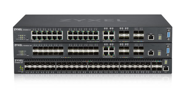 Коммутатор ZyXel XGS4600-52F AC L3 Managed Switch, 48 port Gig SFP, 4 dual pers.  and 4x 10G SFP+, stackable, dual PSU AC
